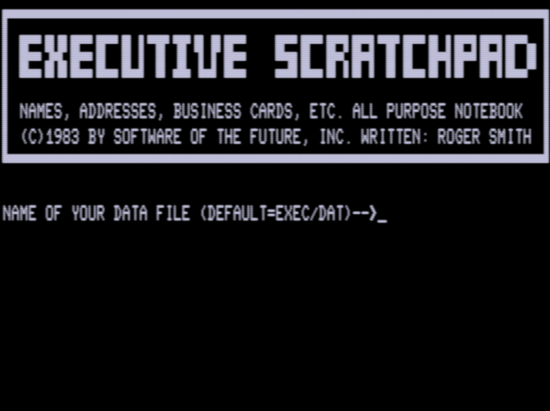 Screen shot